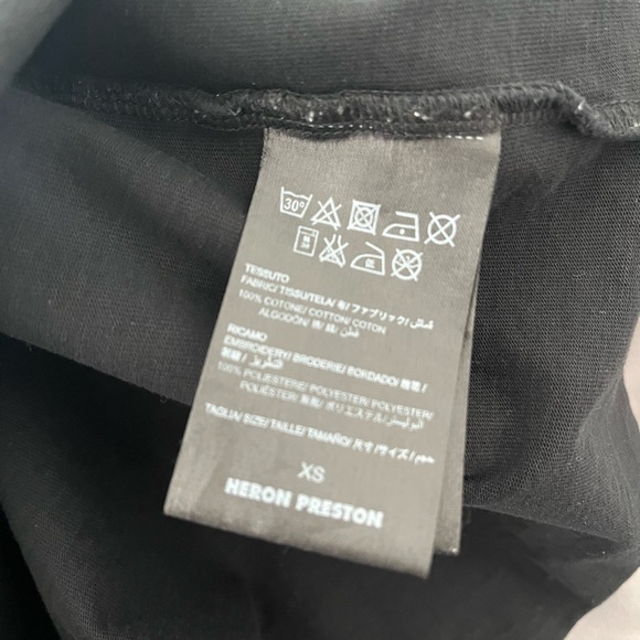 Heron Preston black shirt - Picture 3 of 6